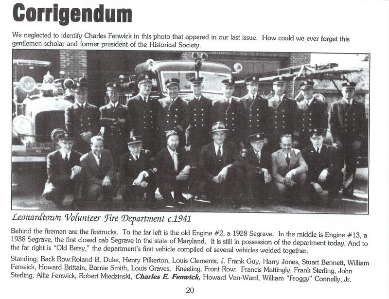 1941: LVFD members